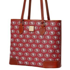 EUC - San Francisco 49ers Dooney & Bourke Women's Team Color Richmond Tote Bag